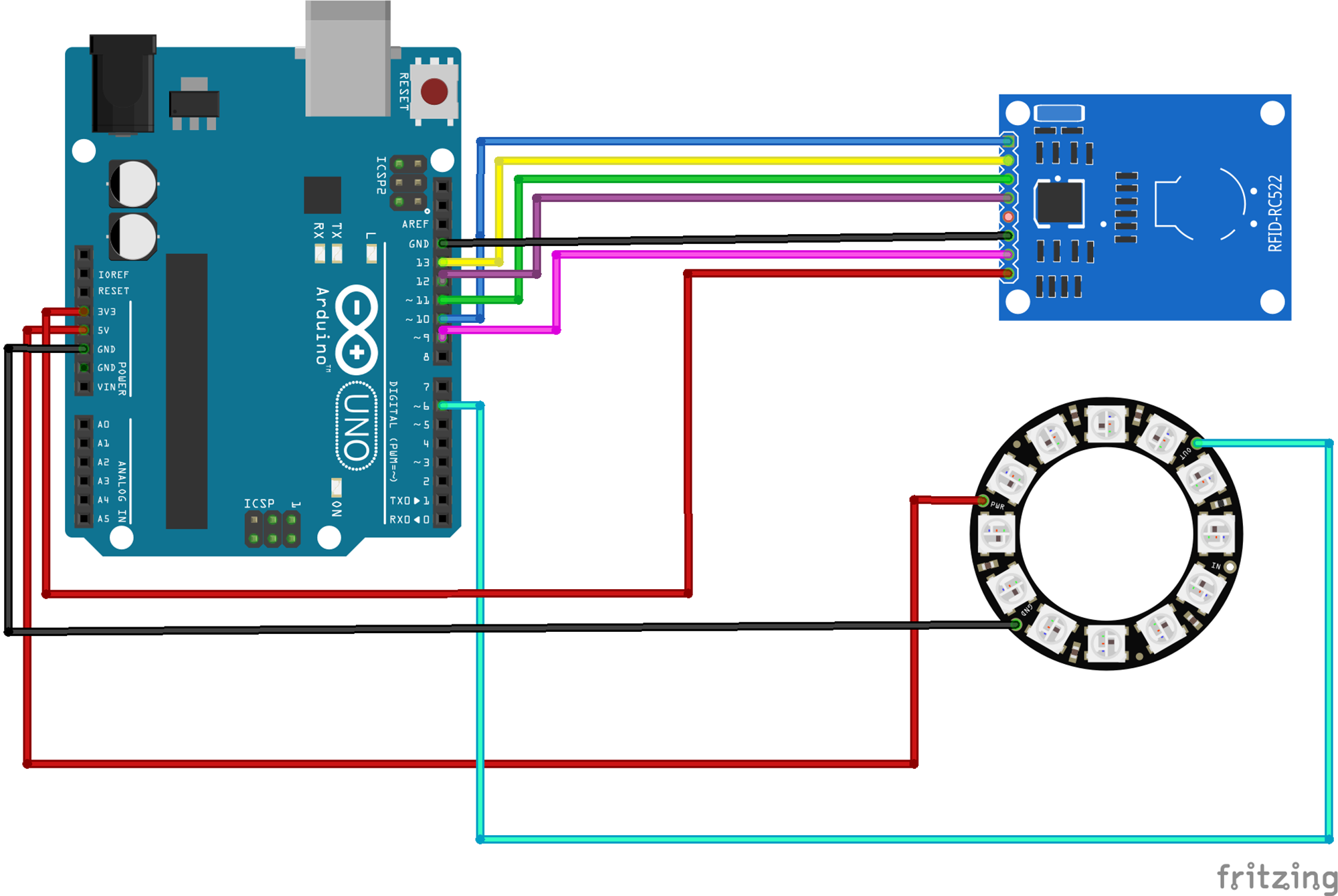 Security Override Panel wiring diagram